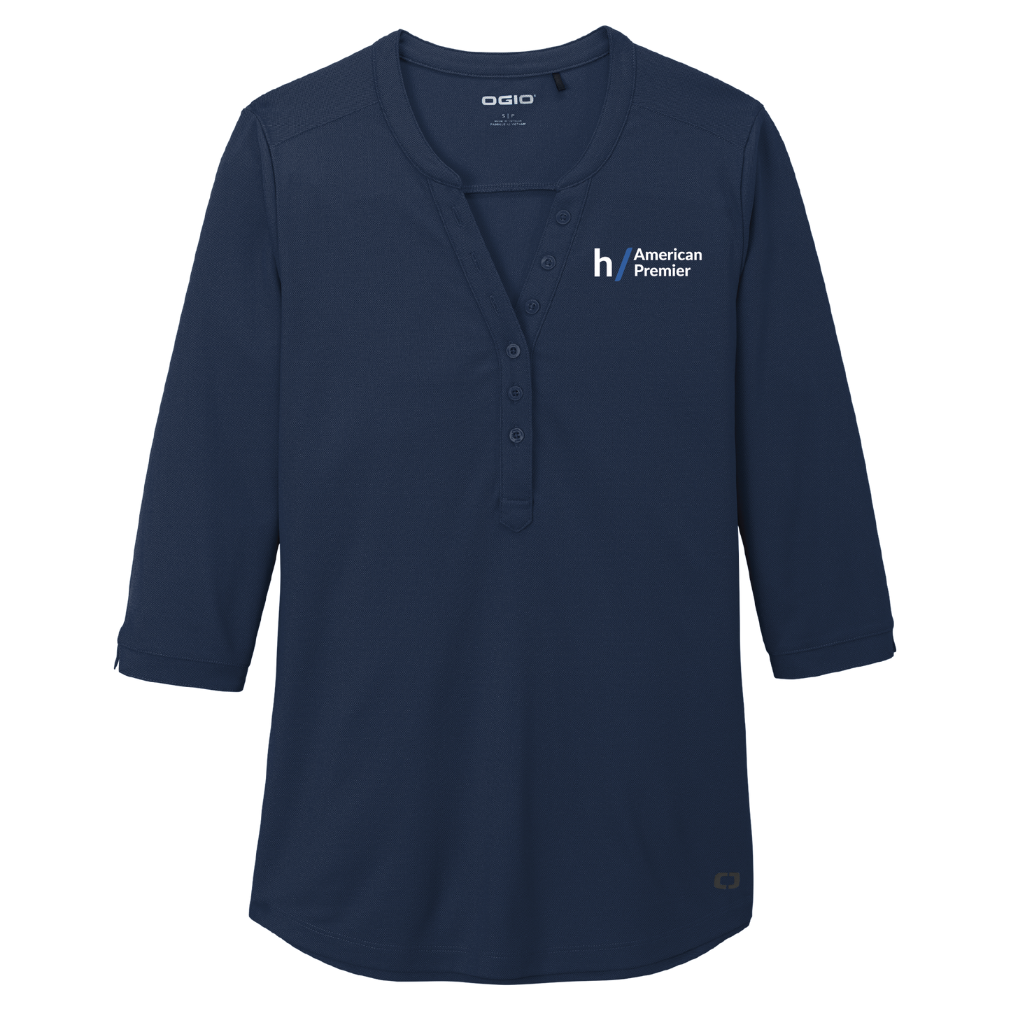 American Premier | OGIO Ladies Jewel Henley | LOG104
