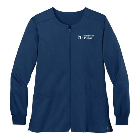 American Premier | Wink Women’s Premiere Flex Full-Zip Scrub Jacket | WW4088