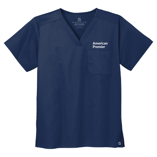 American Premier | Wink Men's Premiere Flex V-Neck Top | WW5068