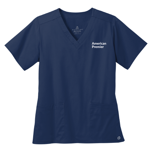 American Premier | Wink Women’s Premiere Flex V-Neck Top | WW4168