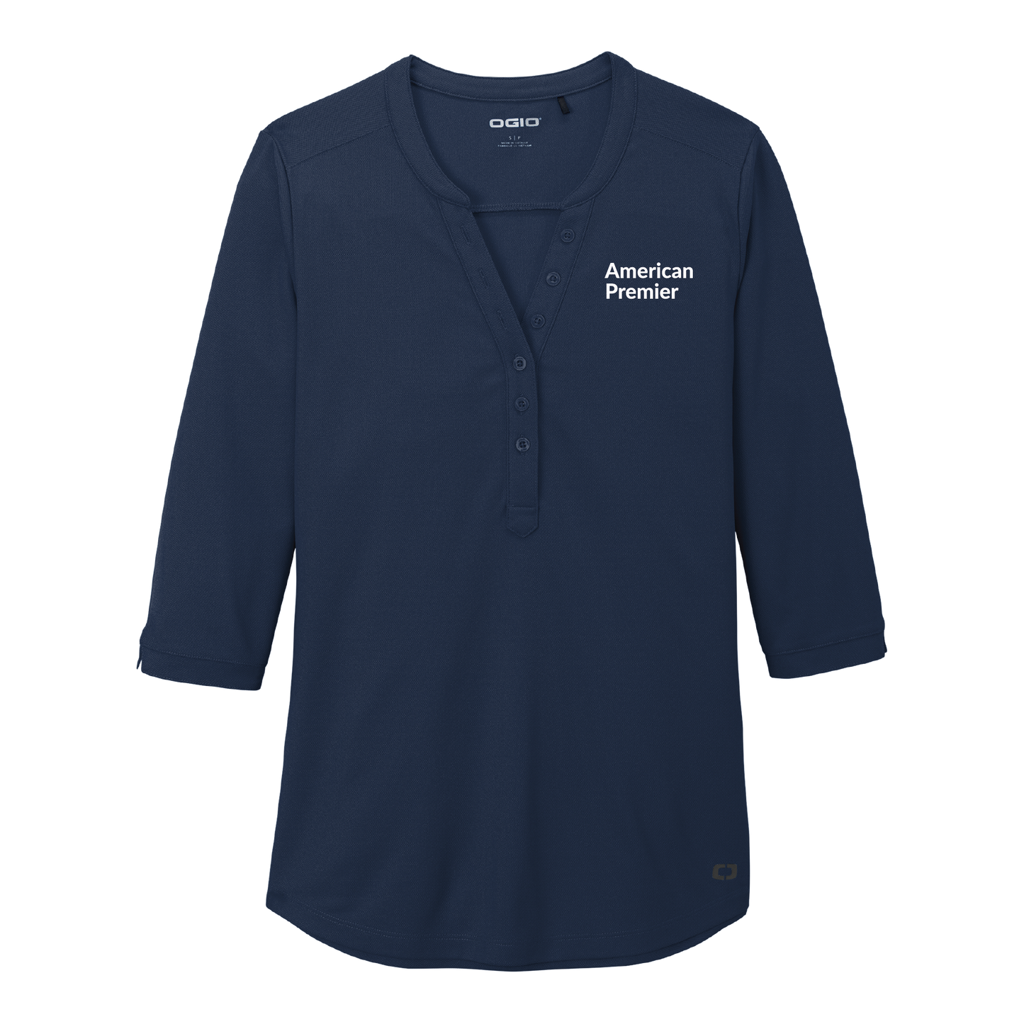 American Premier | OGIO Ladies Jewel Henley | LOG104