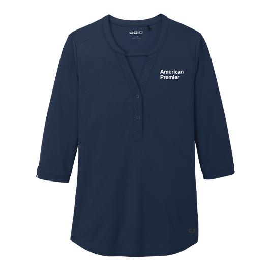 American Premier | OGIO Ladies Jewel Henley | LOG104