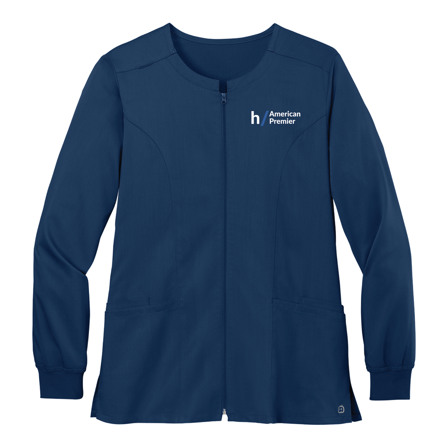 American Premier | Wink Women’s Premiere Flex Full-Zip Scrub Jacket | WW4088