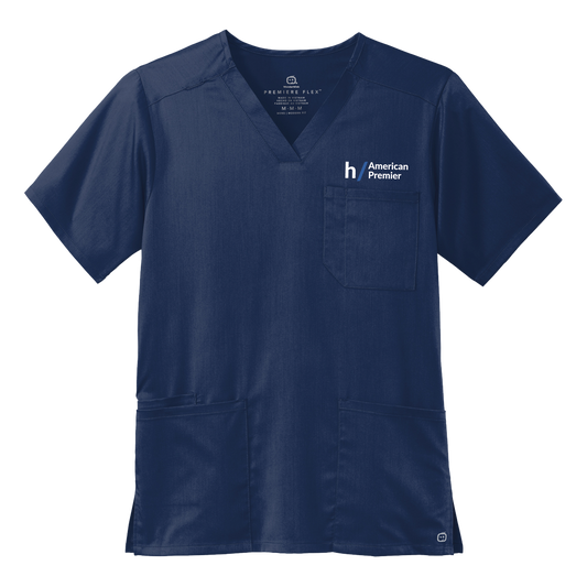 American Premier | Wink Men's Premiere Flex V-Neck Top | WW5068